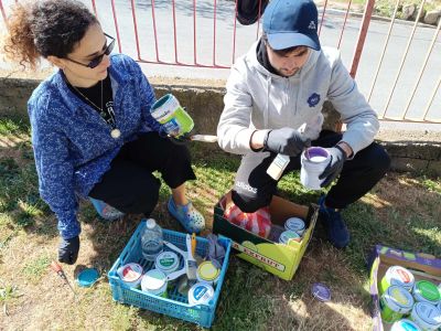 Доброволци и младежи на сдружение “МЦР-Взаимопомощ“ отбелязаха с инициатива “Денят на Земята“