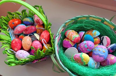 Великденска работилничка в ОУ „Чудомир“