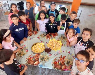 Великденска работилничка в ОУ „Чудомир“