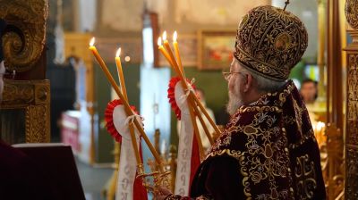 На Светли понеделник - митрополит Киприан служи в храм-паметника “Рождество Христово“