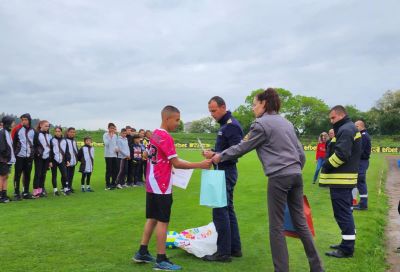 Отборът на ОУ “Св. Паисий Хилендарски“ стана трети на общинския кръг на “Млад огнеборец“