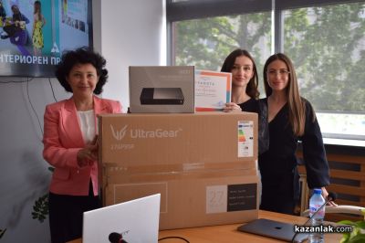 Креативен интериорен проект за Академията в с.Розово донесе награда на млада дизайнерка