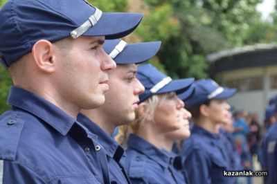 Тържествена клетва на курсистите от Центъра за специализация и професионална подготовка в Казанлък