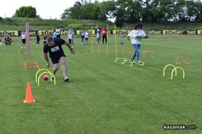Деца и родители се забавляваха в спортната надпревара “Мама, татко и аз“