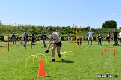 Деца и родители се забавляваха в спортната надпревара “Мама, татко и аз“