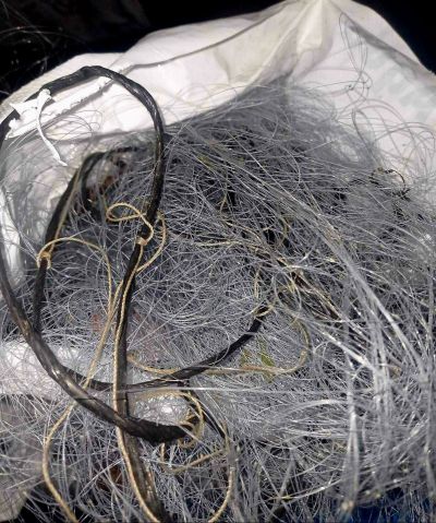 Извадиха 300 метра мрежа от водите на яз. Жребчево