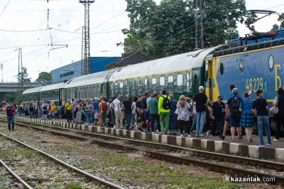 Концерти на гарата в Казанлък