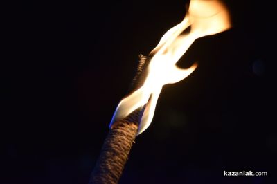 С тържествена заря-проверка в Казанлък бе отбелязана 148-ата годишнина от подвига на Ботев и неговата чета