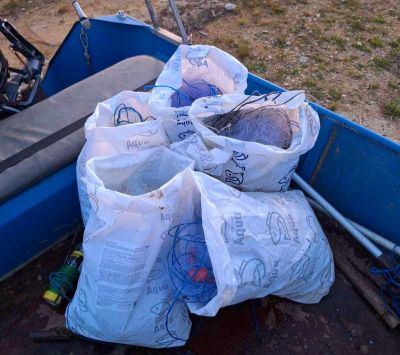 Над 800 метра мрежа извадиха от язовир “Жребчево“