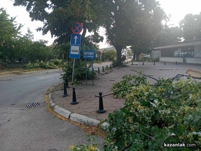 Над 60 сигнала са подадени към горещия телефон след бурята в Казанлъшко