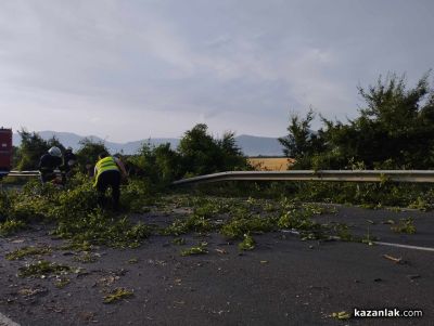 Над 60 сигнала са подадени към горещия телефон след бурята в Казанлъшко