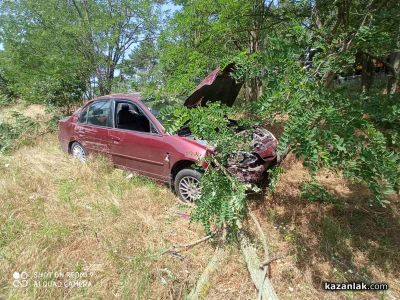 Жена пострада при катастрофа на пътя Средногорово – Бузовград