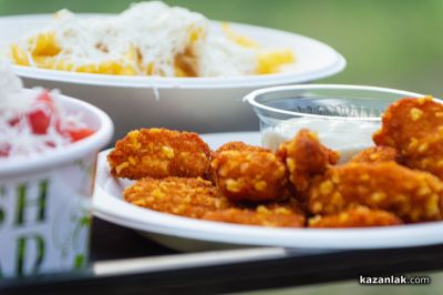 Спортен риболов и вкусна храна в „Рибарско място“ до Казанлък