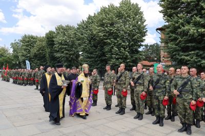 Новоназначени военнослужещи от 61-ва Стрямска механизирана бригада положиха клетва
