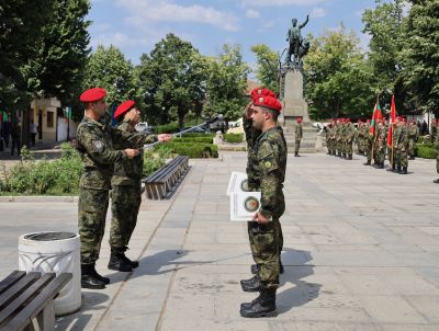 Новоназначени военнослужещи от 61-ва Стрямска механизирана бригада положиха клетва