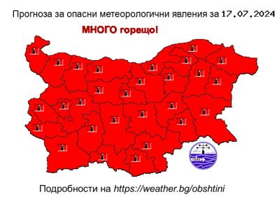 В сряда ни очакват екстремно високи температури / Новини от Казанлък