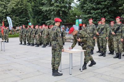 Новоназначени военнослужещи от 61-ва Стрямска механизирана бригада положиха клетва