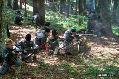 Възстановка – спектакъл “Подвигът на Хаджи Димитър и неговата чета“ от НД „Традиция“ 2024