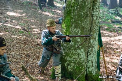 Възстановка – спектакъл “Подвигът на Хаджи Димитър и неговата чета“ от НД „Традиция“ 2024