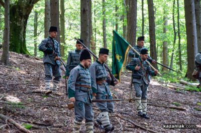 Възстановка – спектакъл “Подвигът на Хаджи Димитър и неговата чета“ от НД „Традиция“ 2024