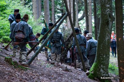 Възстановка – спектакъл “Подвигът на Хаджи Димитър и неговата чета“ от НД „Традиция“ 2024