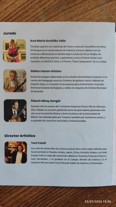 Талантливите ни китаристи с призови места от конкурси в Испания