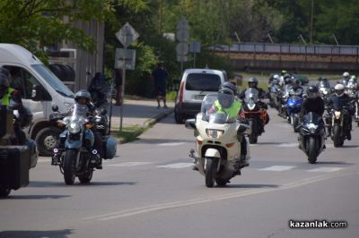 Балканската обиколка на сръбските мотористи премина през Казанлък