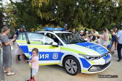 Детско състезание с тротинетки в парк “Розариум“