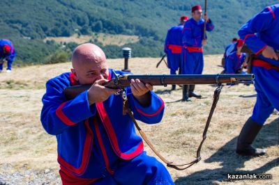 Възстановка на епичните боеве за Шипка от НД Традиция