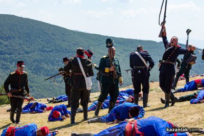 Възстановка на епичните боеве за Шипка от НД Традиция