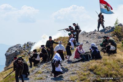 Възстановка на епичните боеве за Шипка от НД Традиция