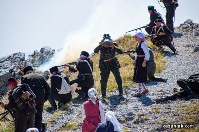 Възстановка на епичните боеве за Шипка от НД Традиция