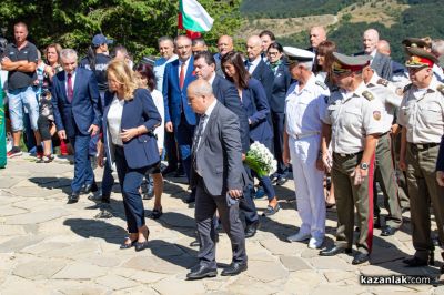 Илияна Йотова участва в честванията на 147 години от Шипченската епопея