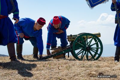 Възстановка на епичните боеве за Шипка от НД Традиция