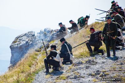 Възстановка на епичните боеве за Шипка от НД Традиция