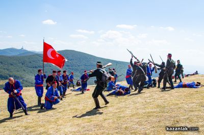 Възстановка на епичните боеве за Шипка от НД Традиция