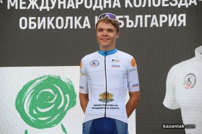 Италианецът Джовани Карбони финишира първи в Казанлък през втория етап на 71-та Международна колоездачна обиколка на България