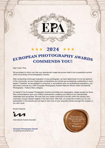 Фотографският проект “Забравени“ на Тодор Тилев получи високо отличие в престижен конкурс 