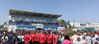 Казанлъшките футболисти от набор 2009 се окичиха със златни медали