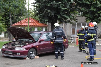 Дни на отворените врати и демонстрации в РСПБЗН - Казанлък