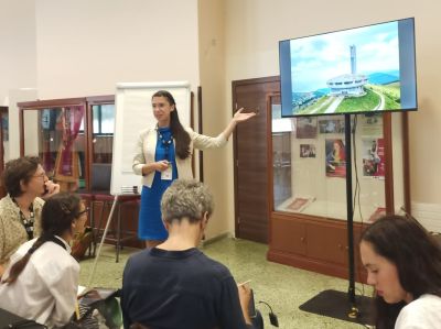 Арх. Дора Иванова представи в Атина работата си по “Проект Бузлуджа“