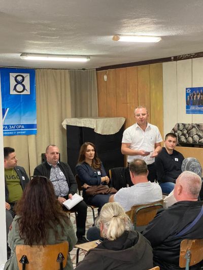 Кандидатите за народни представители от „ДПС – Ново начало” се срещнаха с жителите на гр. Крън