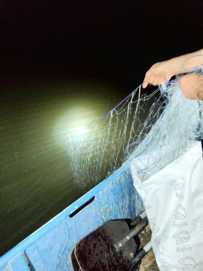 Хванаха мрежари в крачка на яз. Жребчево