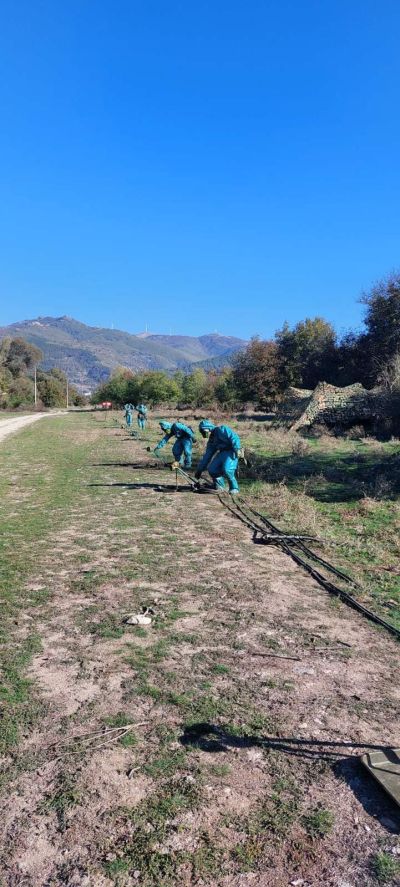 Тактико-специално учение с рота от батальона за защита на силите се състоя на УЦ “Тюлбето“ в Казанлък 