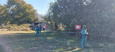 Тактико-специално учение с рота от батальона за защита на силите се състоя на УЦ “Тюлбето“ в Казанлък 