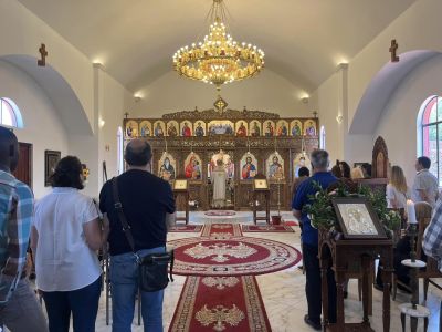 Митрополит Киприан служи в храм „Св. Йоан Рилски“ в Република Южна Африка