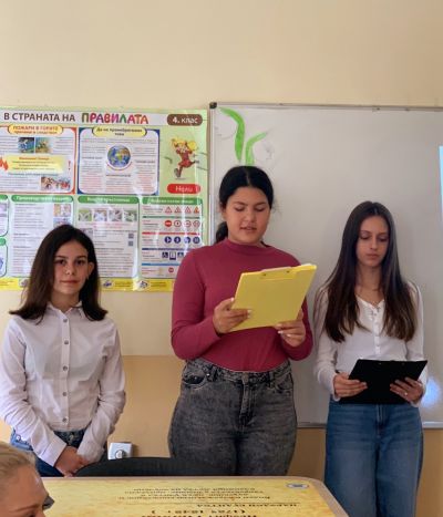 Инър Уийл клуб „Роза Алба“ с нова благотворителна инициатива в ОУ „Чудомир“ – гр. Казанлък