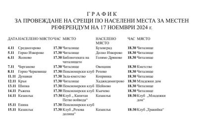 Информационно-разяснителните срещи между Община Казанлък и жители продължават / Новини от Казанлък