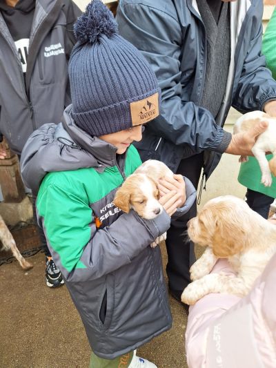 Деца от ДГ “Юрий Гагарин“ учат на добротворство: Грижи и инициатива за кучетата от приюта на Казанлък