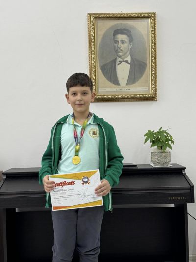 Децата от ОУ „Св. Паисий Хилендарски“ гр. Казанлък с престижни отличия от международно състезание по математика